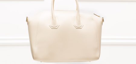 Borsa a mano da donna in pelle Glamorous by GLAM - Beige -