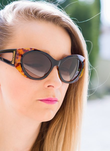 Gafas de sol de mujer Moschino - Marrón