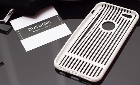 Pokrowiec dla iPhone 6/6S Due Linee - biały