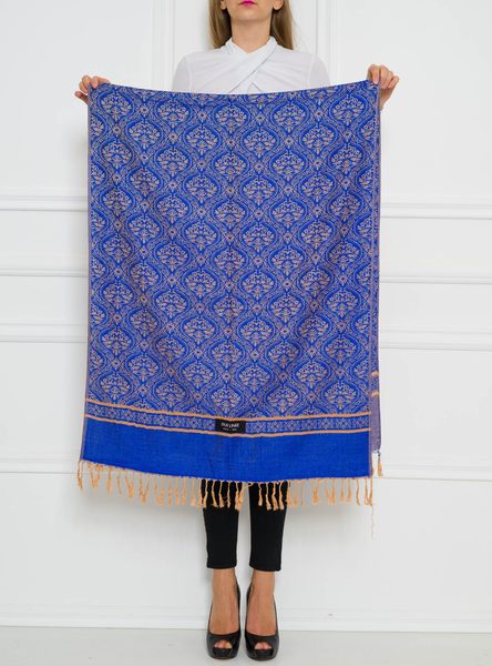 Women's scarf Due Linee - Blue -