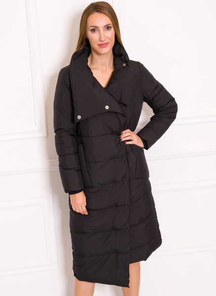 Women's winter jacket Due Linee - Black -