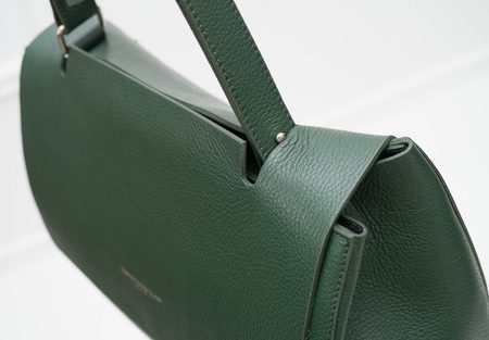 Real leather shoulder bag Glamorous by GLAM - Green -