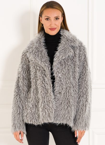 Yetti coat Glamorous by Glam - Grey -