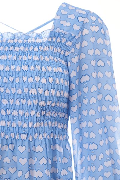 Top damă Glamorous by Glam - Albastră -