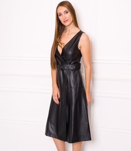 Vestido de mujer Due Linee - Negro -