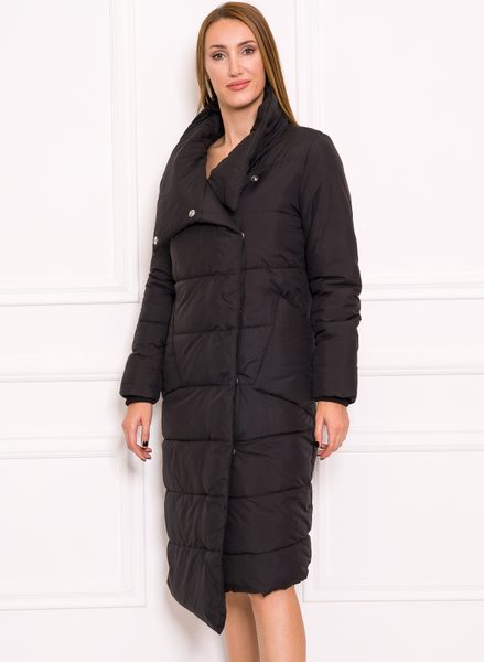 Women's winter jacket Due Linee - Black -