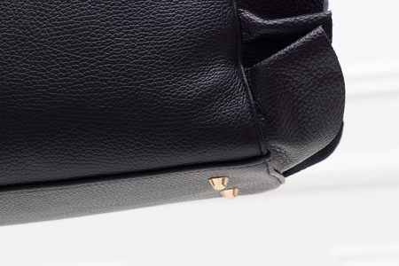 Real leather handbag Glamorous by GLAM - Black -