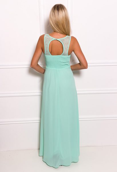 Maxi dress Due Linee - Green -