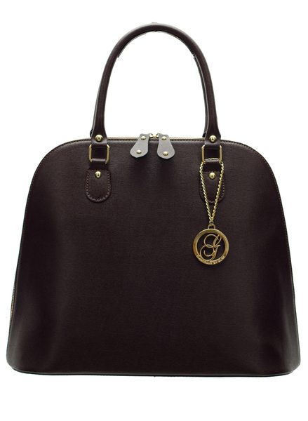 Borsa a mano da donna in pelle Glamorous by GLAM - Blu scuro -