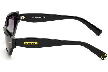 Damskie okulary przeciwsłoneczne Dsquared2 - czarny -