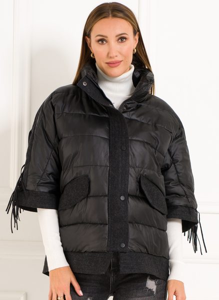 Geacă de iarnă de damă Due Linee - Neagră -