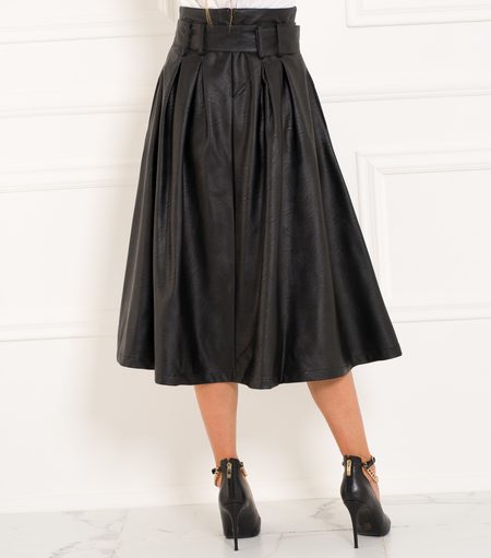 Skirt Due Linee - Black -