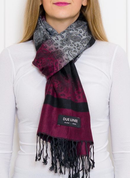 Women's scarf Due Linee - -