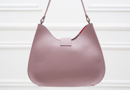 Real leather shoulder bag Glamorous by GLAM - Pink -