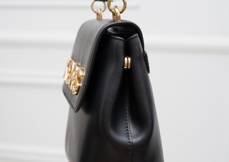 Mochila de mujer de cuero genuino Michael Kors - Negro -