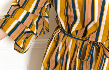 Summer dress GLAM&GLAMADISE - Yellow -