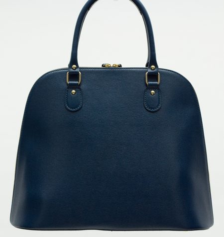 Real leather handbag Glamorous by GLAM - Dark blue -