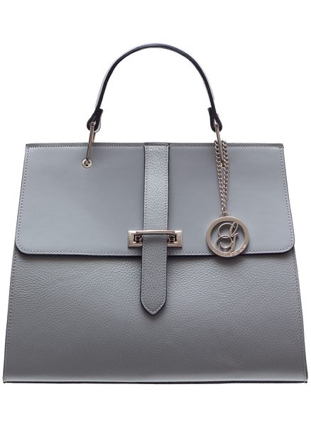 Borsa a mano da donna in pelle Glamorous by GLAM - Grigio -