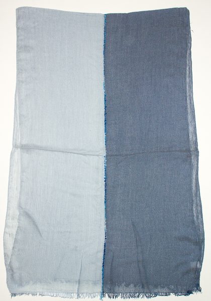 Foulard donna Due Linee - Blu -