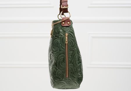 Real leather shoulder bag Glamorous by GLAM - Green -