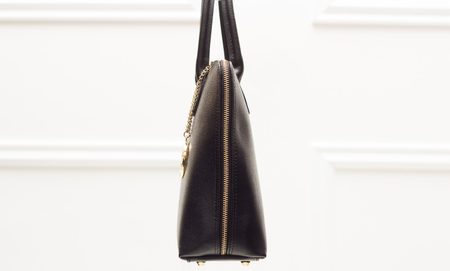 Bolso de cuero de mano para mujer Glamorous by GLAM - Negro -