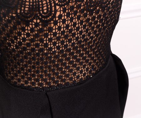 Vestido de mujer Due Linee - Negro -