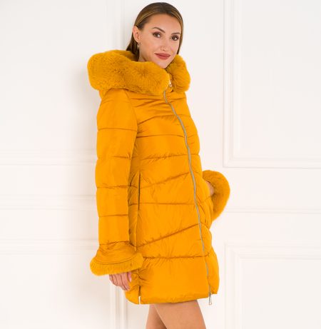 Winter jacket Due Linee - Yellow -