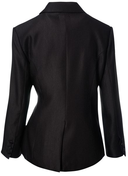 Costum negru sacou și pantaloni -
