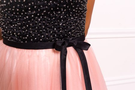 Italian dress Due Linee - Pink -