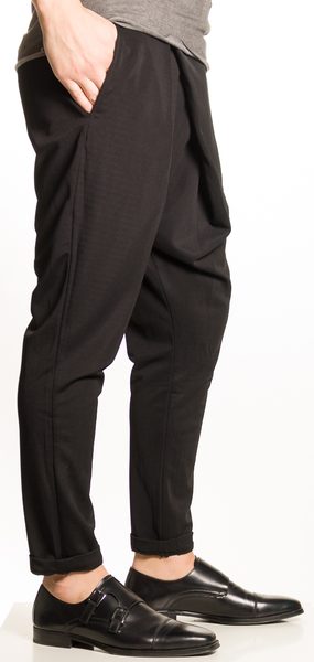 Pantaloni uomo - Nero -