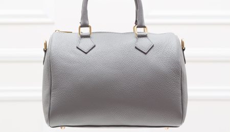 Real leather handbag Glamorous by GLAM - Grey -