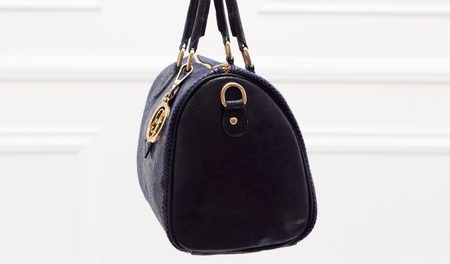 Bolso de cuero de mano para mujer Glamorous by GLAM - Azul oscuro -