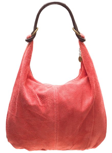 Real leather shoulder bag Glamorous by GLAM - Pink -