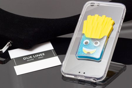 Védőtok iPhone 6/6S készülékekhez Due Linee - Kék