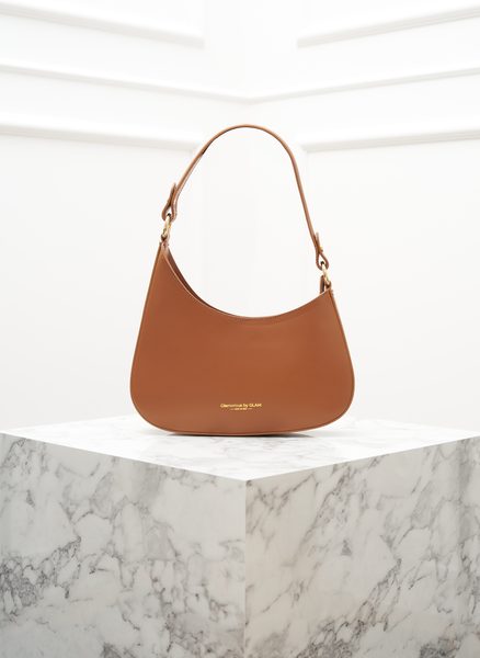 Kožená kabelka ražená coyo -