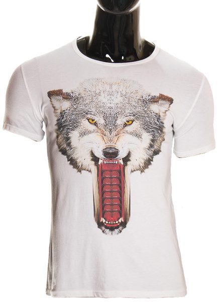 Camiseta para hombre Glamorous by Glam - Blanco -