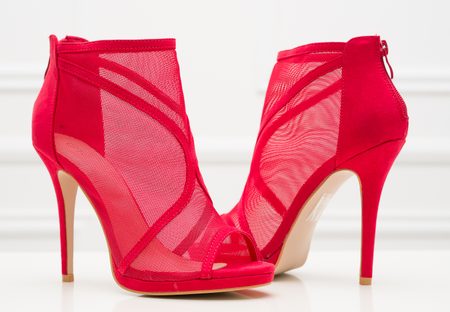 Botines de mujer GLAM&GLAMADISE - Rojo -