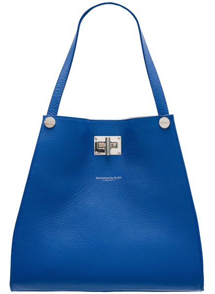 Borsa a spalla da donna in pelle Glamorous by GLAM - Blu -