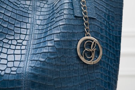 Borsa shopper da donna in pelle Glamorous by GLAM - Blu -