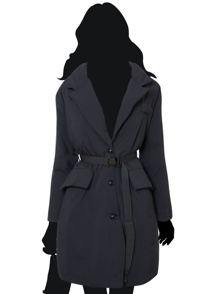 Winter jacket Due Linee - Black -