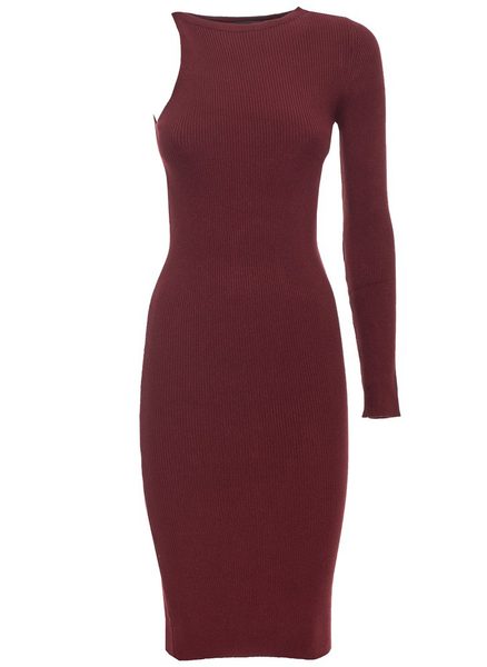 Midi dress Guess - Wine -