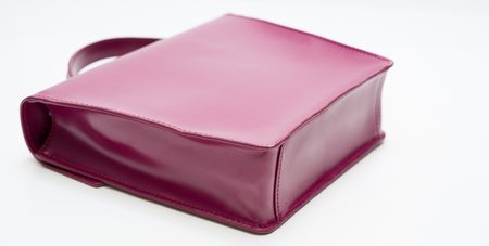 Real leather handbag Guy Laroche Paris - Wine -