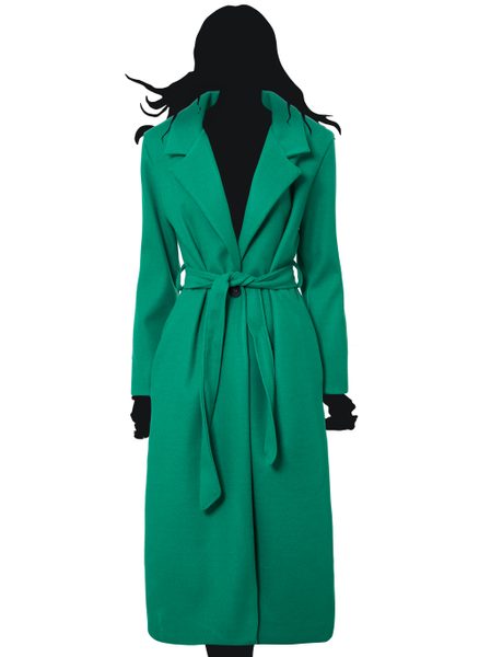 Women's coat CIUSA SEMPLICE - Green -