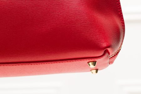 Bolso de cuero de mano para mujer Glamorous by GLAM - Rojo -