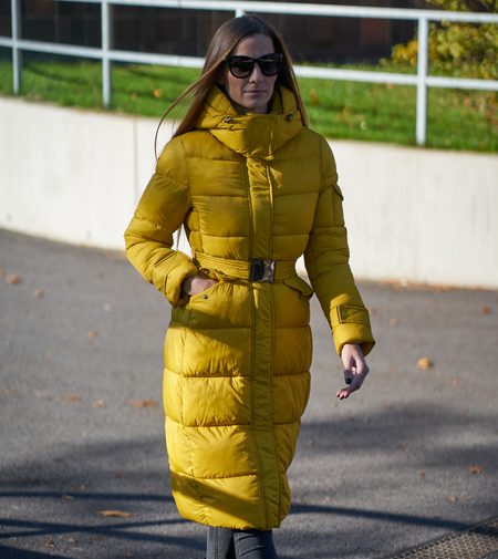 Winter jacket Due Linee - Yellow -