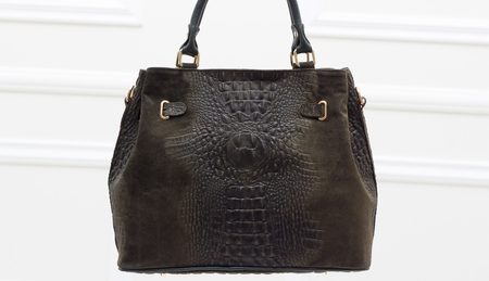 Bolso de cuero de mano para mujer Glamorous by GLAM - Verde -