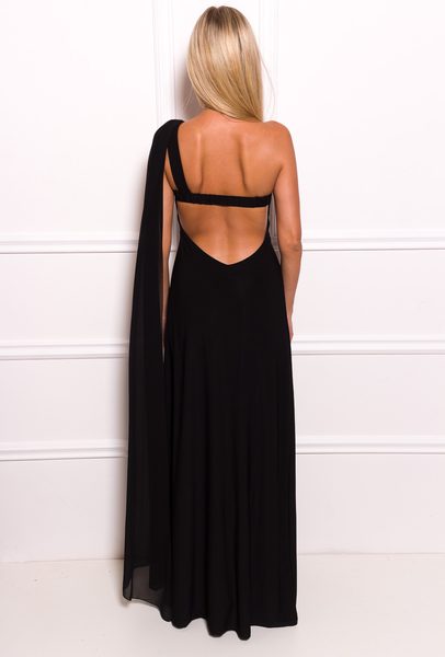 Maxi dress Due Linee - Black -