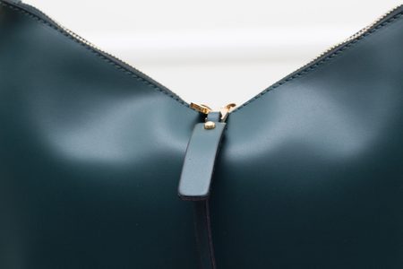 Real leather shoulder bag Glamorous by GLAM - Green -