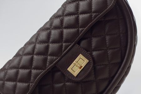 Borsa a spalla da donna in pelle Glamorous by GLAM - Marrone -