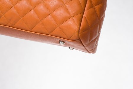 Bolso de cuero de mano para mujer Glamorous by GLAM - Naranja -